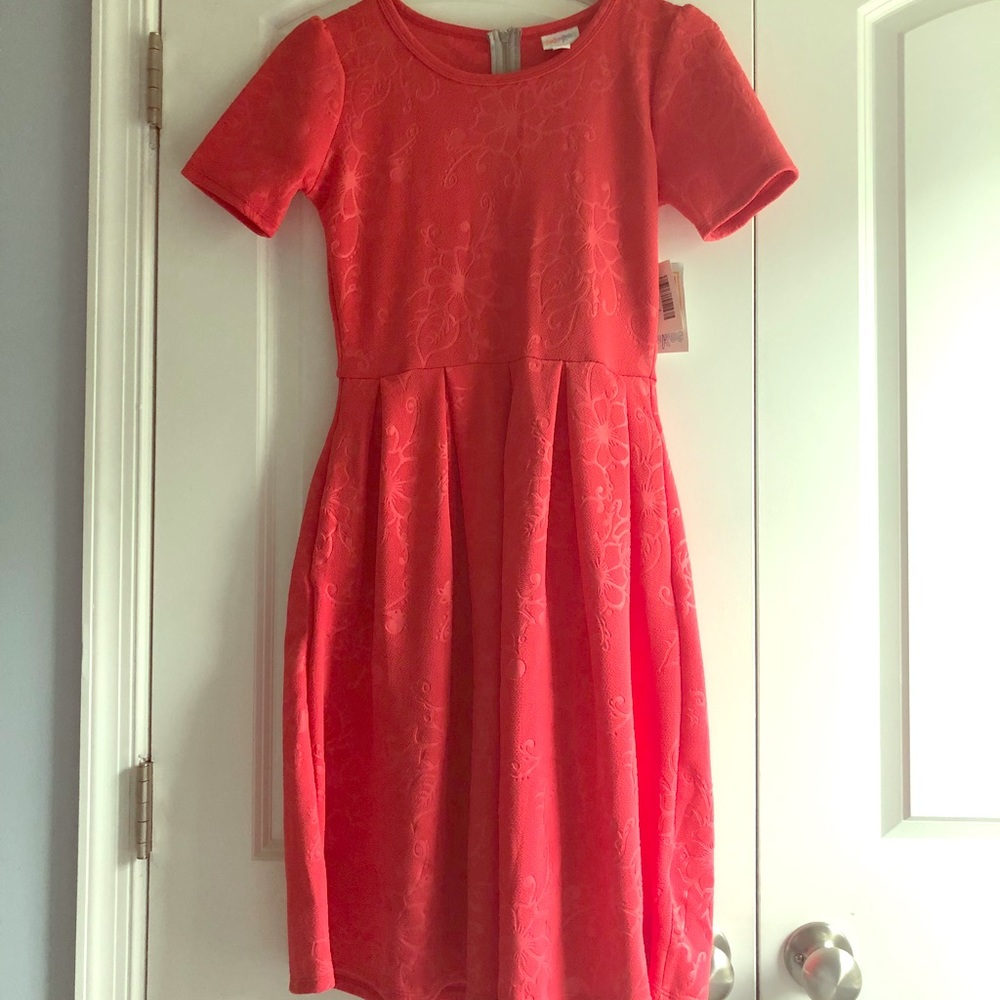 NWT LuLaRoe Red Amelia - Size S